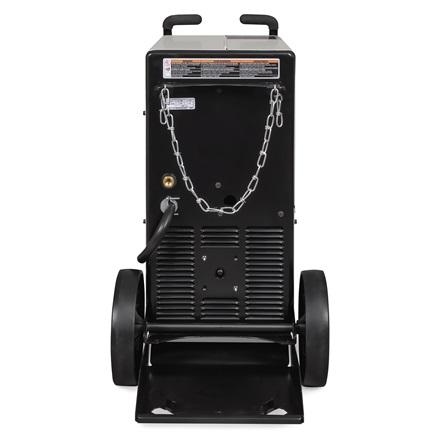 Hobart 500574 Ironman 240 MIG Welder with Wheel Kit and Cylinder Rack New