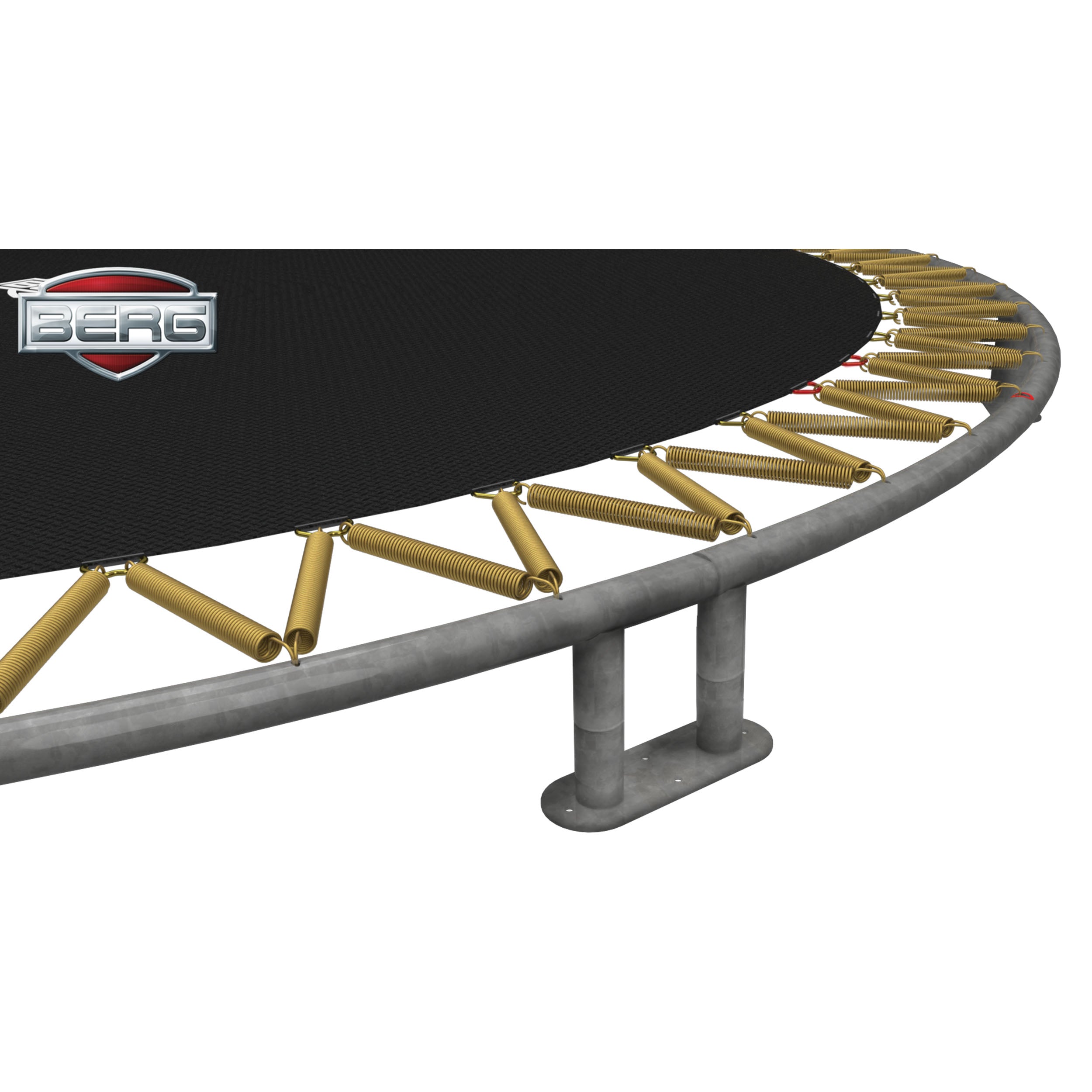 BERG Champion USA  InGround Trampoline with Safety Net Deluxe