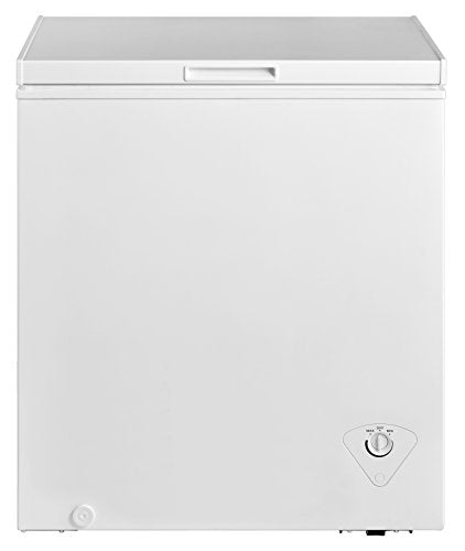 Midea WHS-185C1 Single Door Chest Freezer, 5.0 Cubic Feet, White