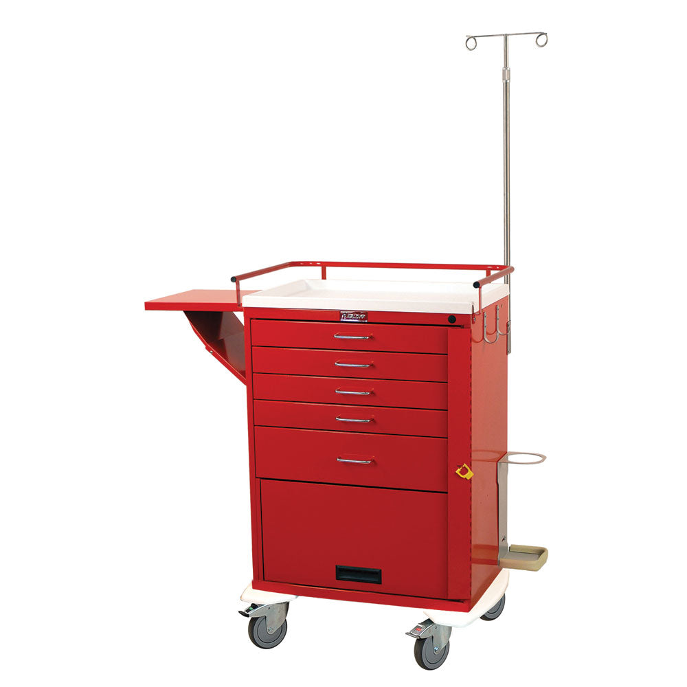 Harloff Classic Line Emergency Cart, 5 Drawers, 30