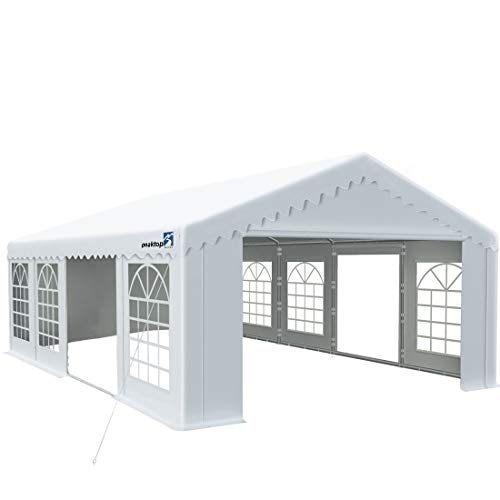 PEAKTOP OUTDOOR 13'X26' Party Tent Heavy Duty Wedding Tent Outdoor Gazebo Event Shelter Canopy with Carry Bags