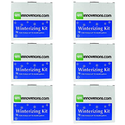 VMInnovations Swimming Pool Winterizing Chemical Treatment Closing Kit (6 Pack)