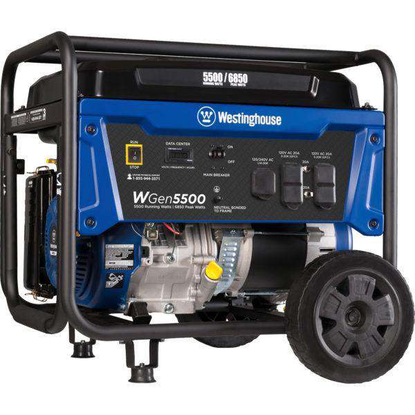 Westinghouse WGen5500 5500W/6850W Gas Generator New
