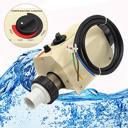 2KW 220V Swimming Pool and SPA Heater Electric Heating Thermostat