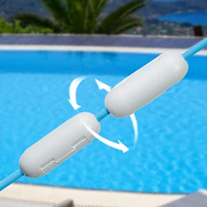 PAXCESS Robotic Pool Cleaner with Wall-Climbing Function,Dual 180um Large Filter Basket,Tangle-Free Cord Up to 50 Feet,Automatic Pool Vacuum, Intelligent Cleaning for Above/In-ground Swimming Pool