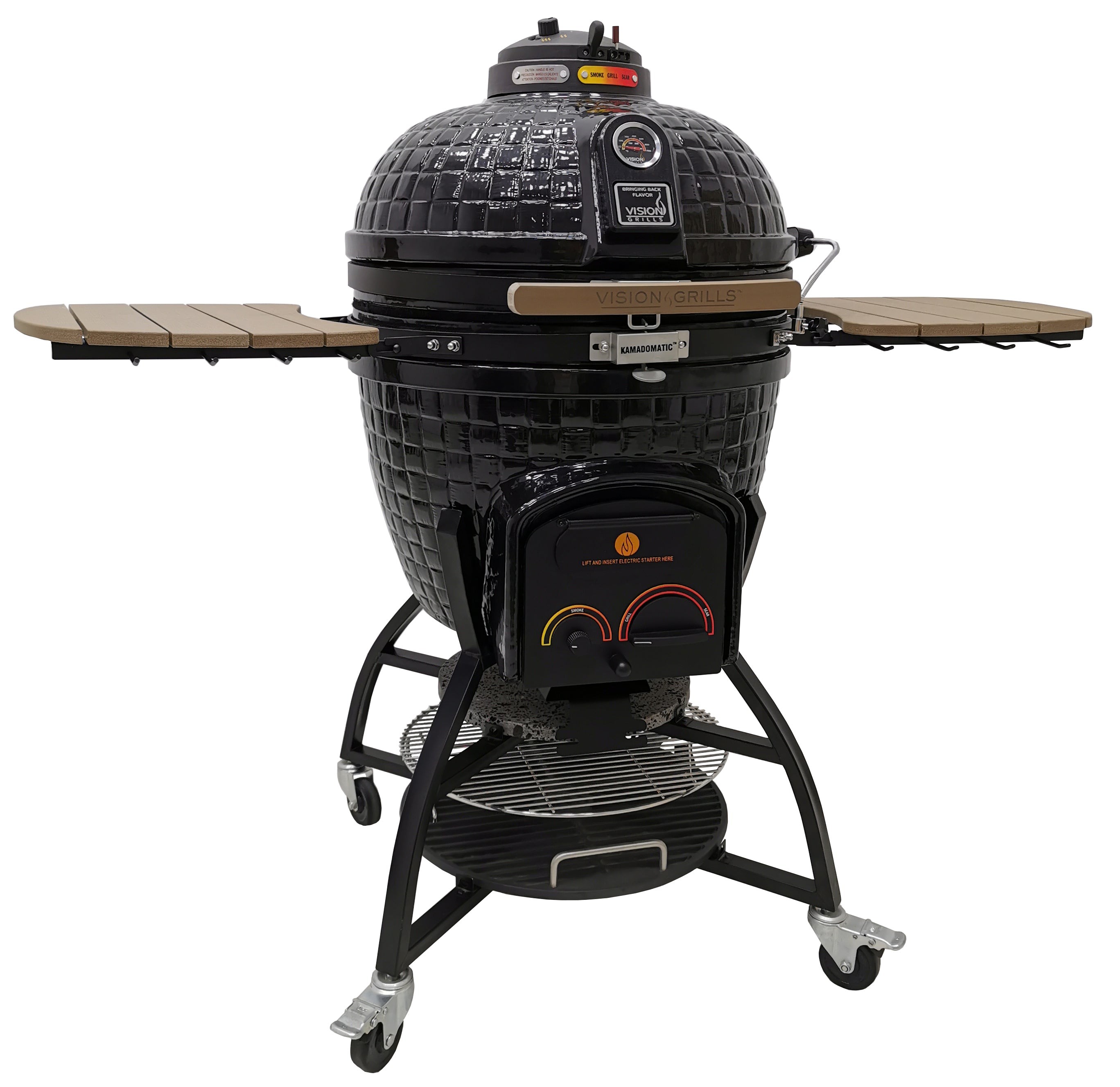 Vision Grills Elite Series XR402 Deluxe Ceramic Kamado Grill