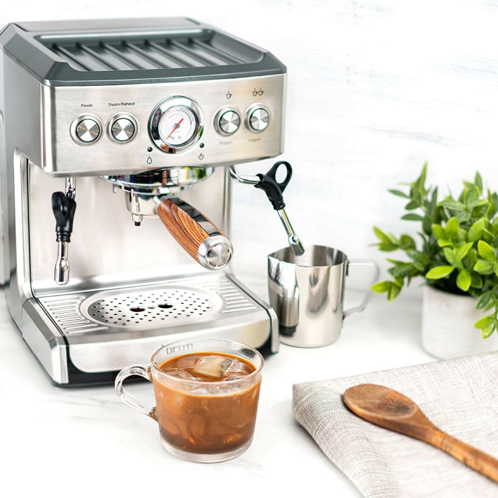 Brim Semi-Automatic Espresso Machine