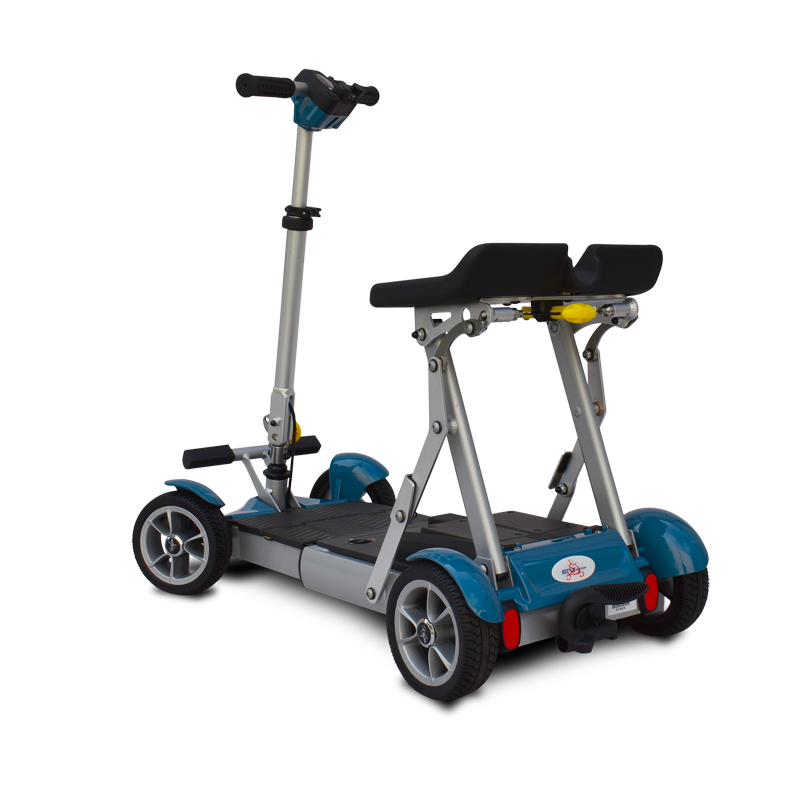 EV Rider Gypsy Folding Scooter 37 pounds Blue New