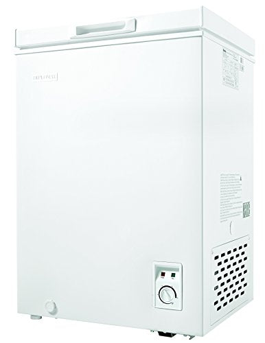 Danby 3.5 Cubic Feet Chest Freezer with Energy Efficient Foam Insulated Cabinet for Extra Food Storage