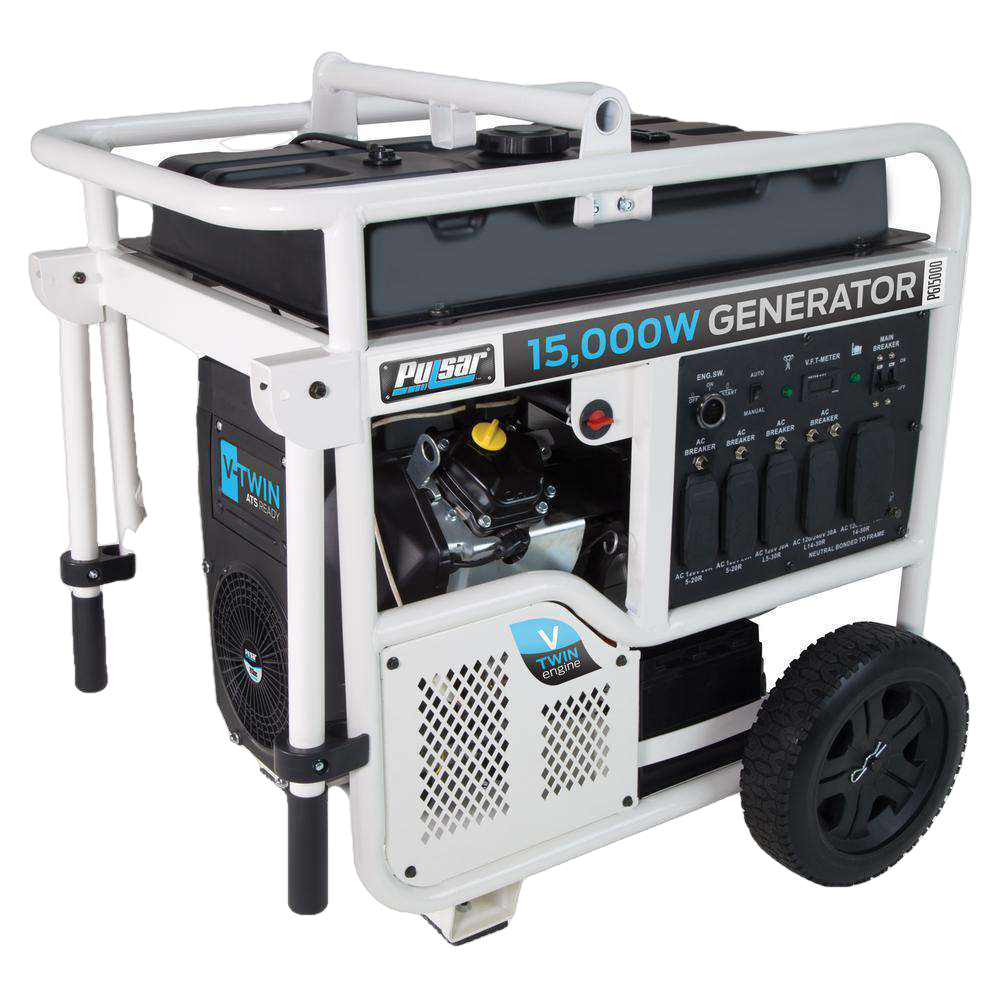 Pulsar PG15KVTW 12000W/15000W Gas Electric Start Portable Generator New
