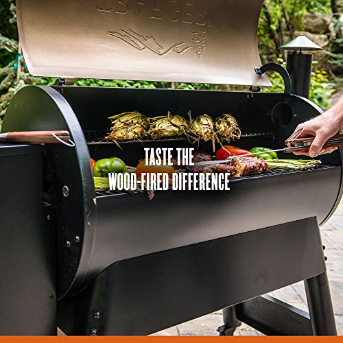 Traeger Grills TFB88PZBO Pro Series 34 Pellet Grill and Smoker, 884 Sq. In. Cooking Capacity, Bronze