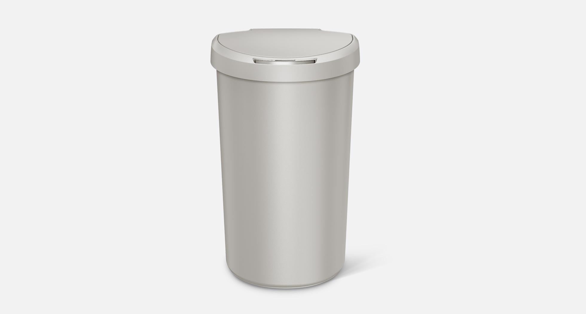 45 litre  semi-round sensor can