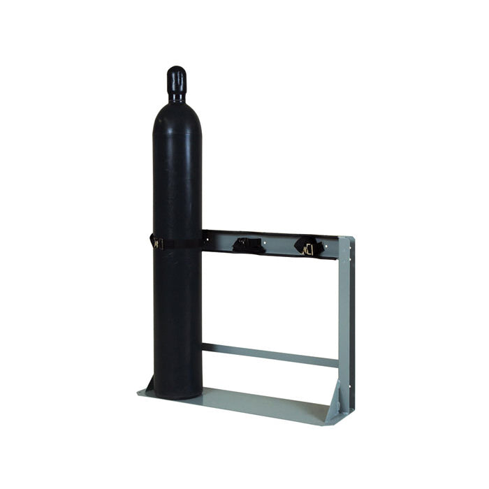 Justrite Steel Gas Cylinder Stand, 3 Cylinder Capacity