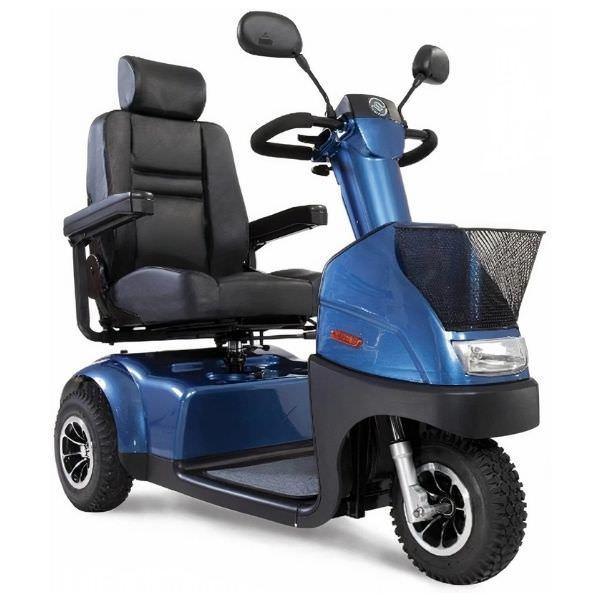 Afikim Afiscooter C3 Standard 3-Wheel Electric Mobility Scooter Silver New