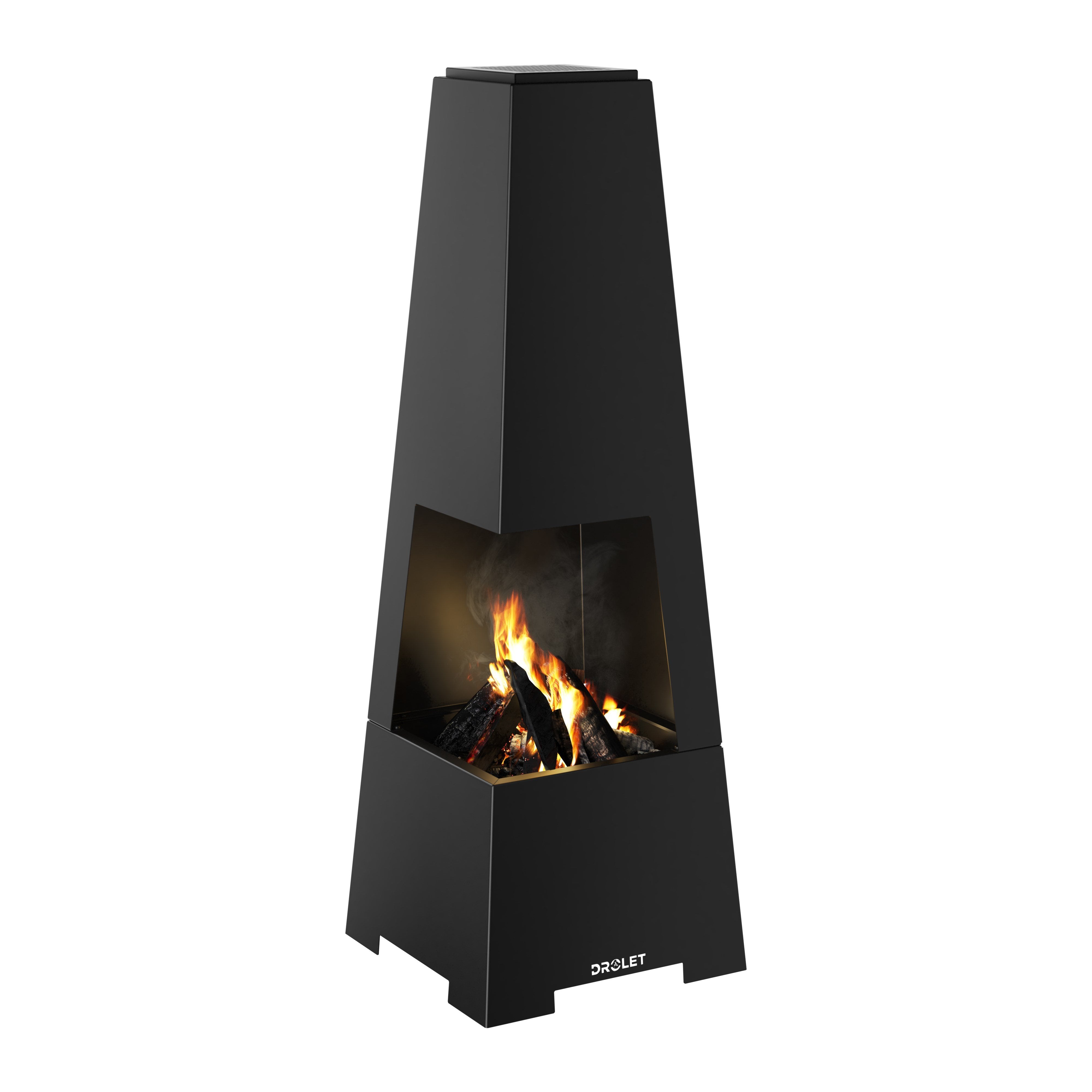 Drolet Bora Outdoor Wood Burning Fireplace New