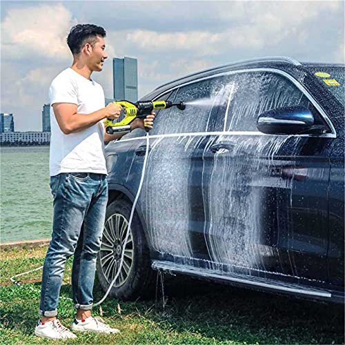 ADGH 180W Handheld Wireless Pressure Washer Wireless Automobiles Wash Gun High Pressure Car Washer Snow Foam Water Power Cleaner Multifunctional Nozzle