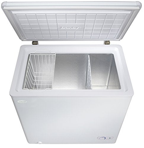 Danby DCF055A1WDB1 Chest Freezer, 5.5 Cubic Feet, White