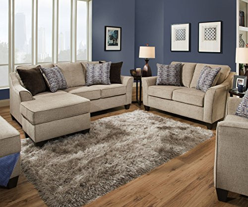 Lane Home Furnishings Alamo Taupe 4330-03SC Sofa Chaise
