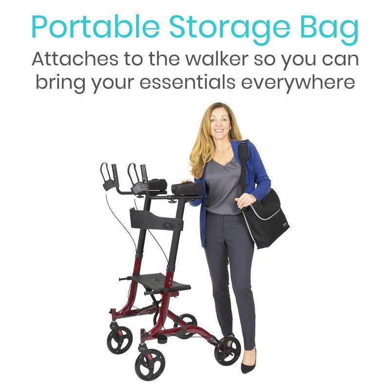 Vive Health MOB1033BLK Upright Walker Black New