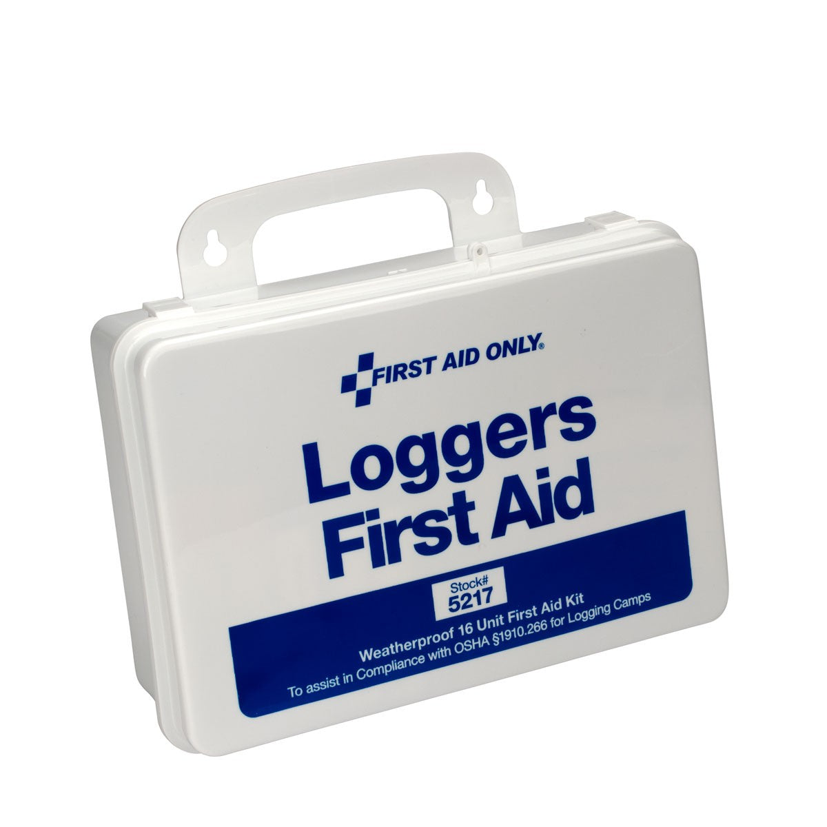 First Aid Only 25 Person Loggers First Aid Kit, Plastic Case (3 per order)