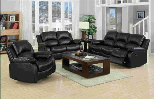 Yuan Tai Kaden Brown Bonded Leather Sofa
