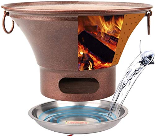 Grills Propane Outdoor Indoor Barbecue Charcoal Portable Harcoal BBQ Table Heating Stove Commercial Restaurant Heating Insulation Barbecue Box Heater