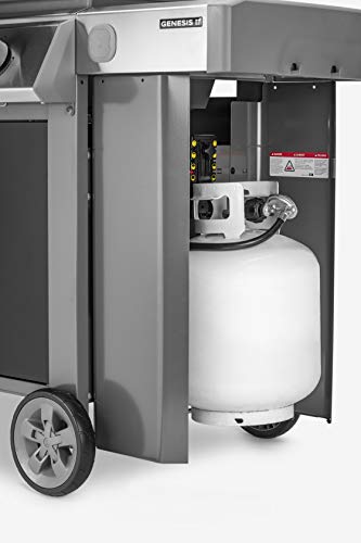 Weber 61015001 Genesis II E-315 3-Burner Liquid Propane Grill, Black