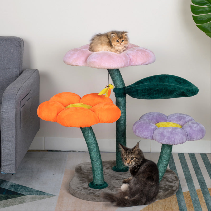Bloomy Flower Cat Tree