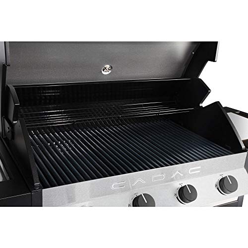 Cadac 98251-41G01-US Stainless 98251-41G01 Entertainer 4 Propane Gas BBQ Grill, Steel, 4 Burner