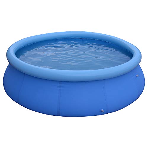 Large Inflatable Swimming Pools Kiddie Pool Blow Up Pool Family Swimming Pool for Kids, Adults, Babies, Toddlers, Outdoor, Garden, Backyard,120”30“