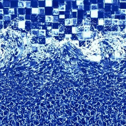 HD 28' Overlap Pool Liner, Above Ground Pool, 28ft Swimming Pool Liner, Aquadolce Premier Series … (Laguna Mist)