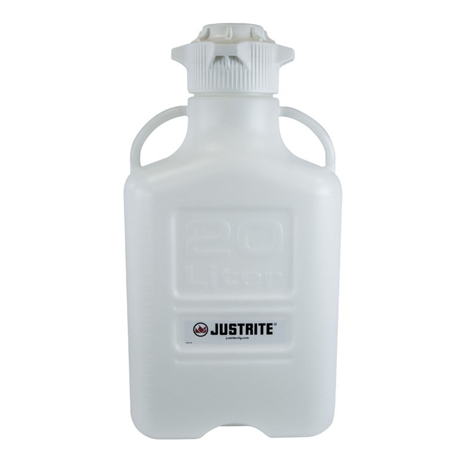 Justrite Carboy, High-Density Polyethylene (HDPE), 120 mm Cap