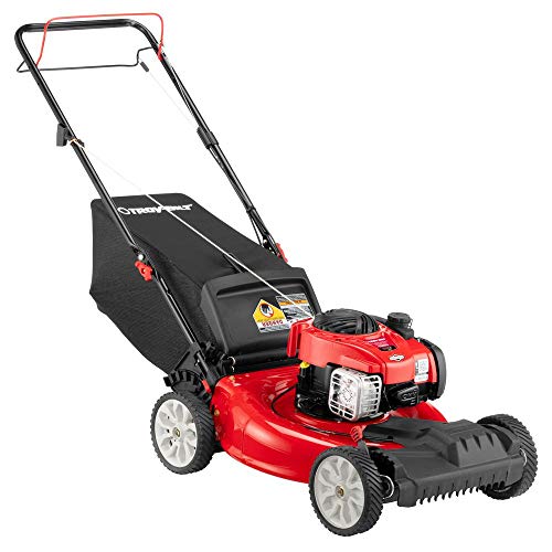 Troy-Bilt TB200 21 in. 140 cc 550e Series Briggs & Stratton Gas Walk Behind Self Propelled Lawn Mower w/ 2-in-1 Triaction Cutting System