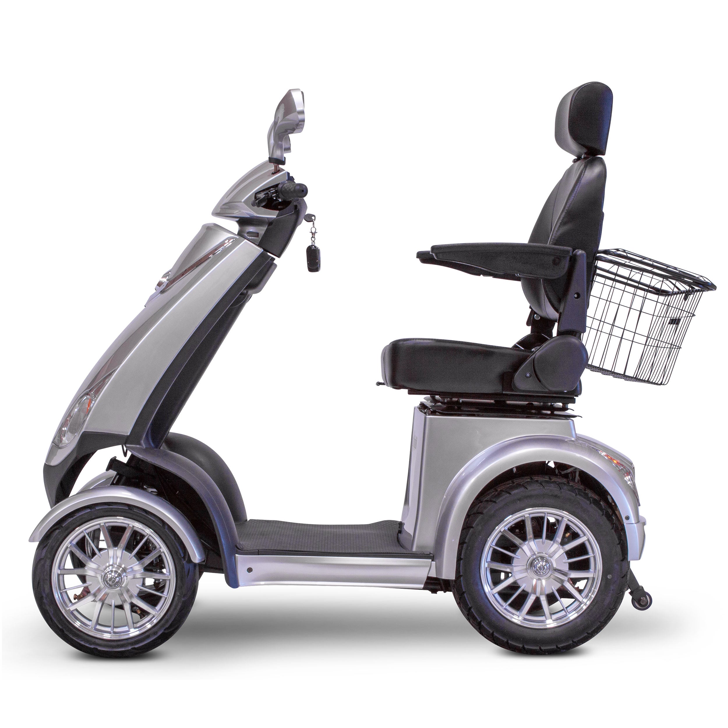 EWheels New & Improved EW-72 Scooter Heavy-Duty 4-Wheel Mobility Scooter