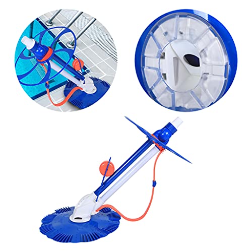 Professional Automatic Pool Vacuum Cleaner Suction Sweeper Cleaning Equipment with 12 Hoses Remove Debris