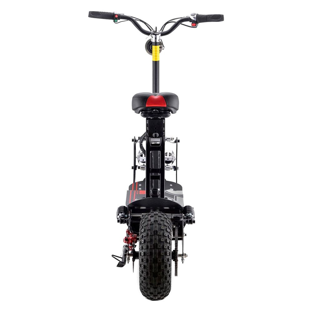 MotoTec Vulcan 48V 1600W Black Electric Scooter