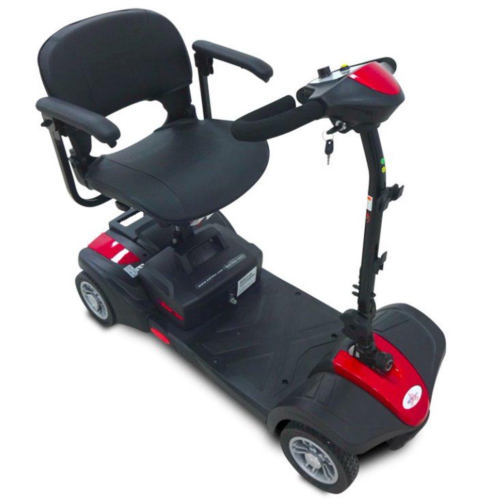 EV Rider Minirider Lite 4 Wheel Mobility Scooter Red Open Box