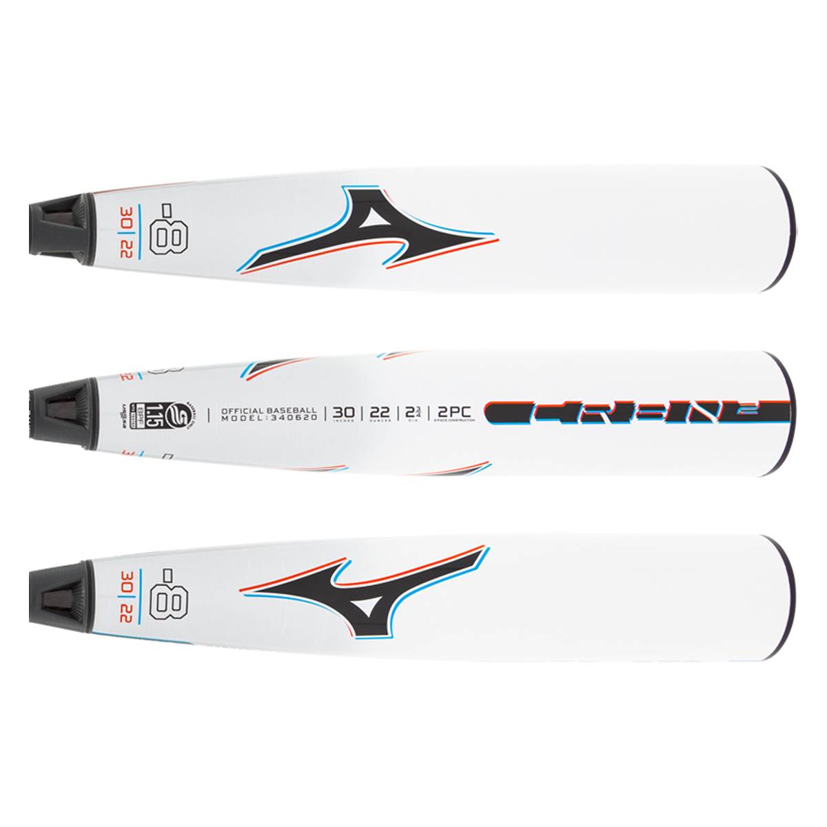 2022 Mizuno CRBN2 -8 USSSA Baseball Bat: B22-CRBN28