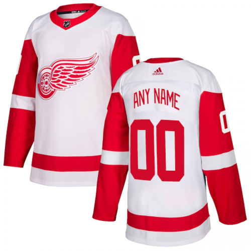 Men Detroit Red Wings Custom NHL Jersey
