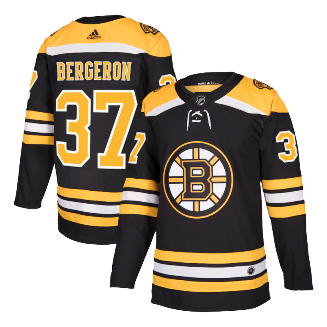 Men Boston Bruins Patrice Bergeron #37 NHL Jersey