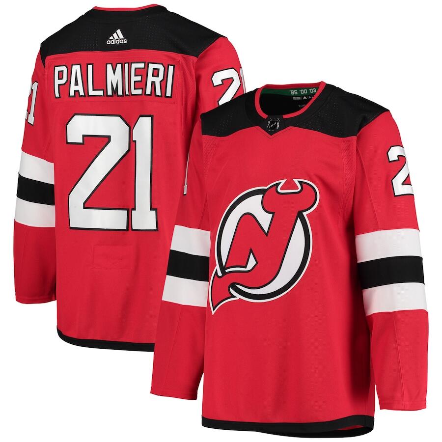 Men New Jersey Devils Kyle Palmieri #21 NHL Jersey