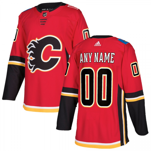 Men Calgary Flames Custom NHL Jersey