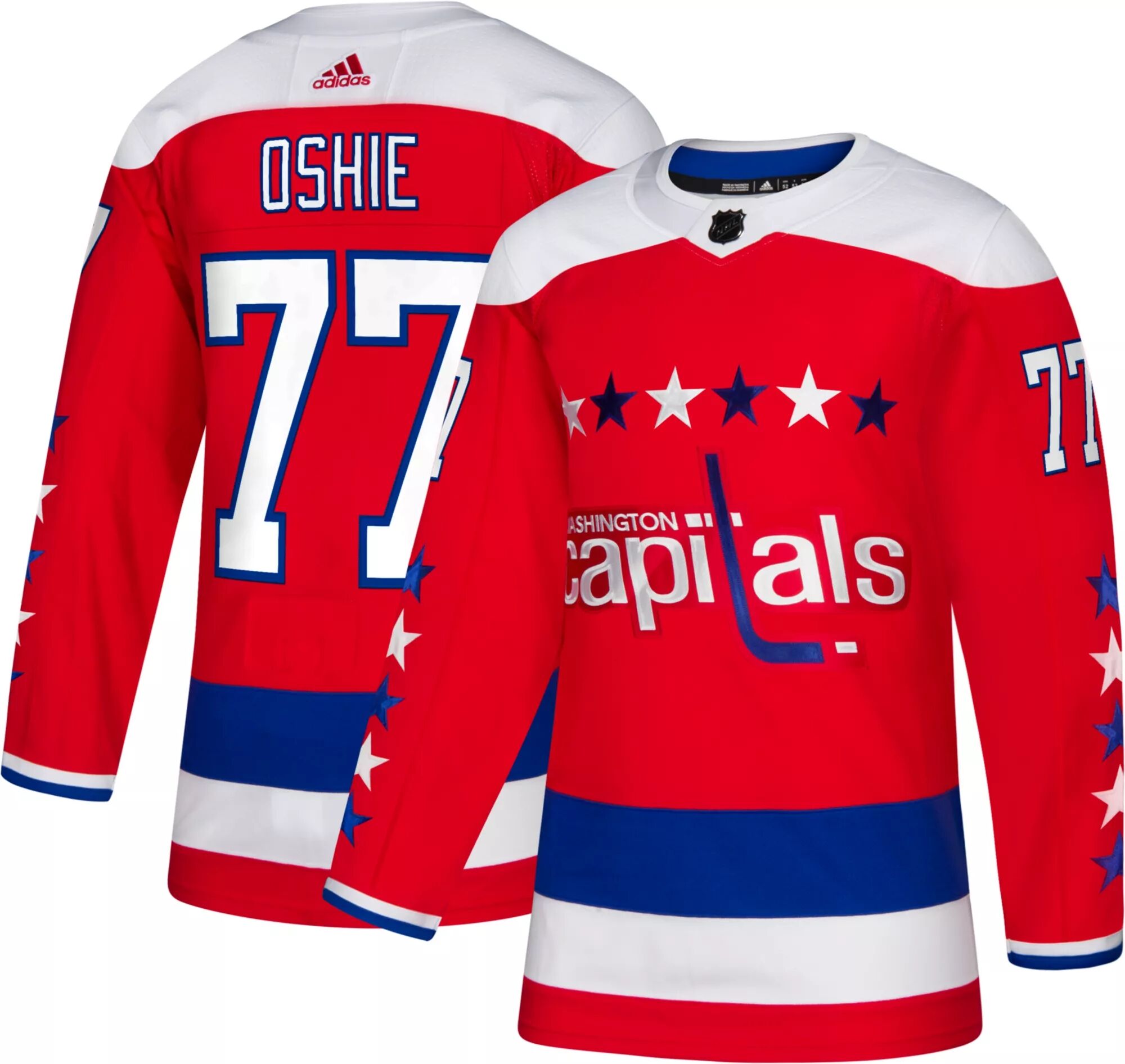 Men Washington Capitals J. Oshie #77 NHL Jersey