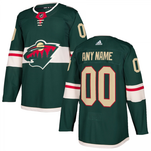 Men Minnesota Wild Custom NHL Jersey