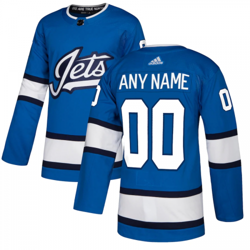 Men Winnipeg Jets Custom NHL Jersey