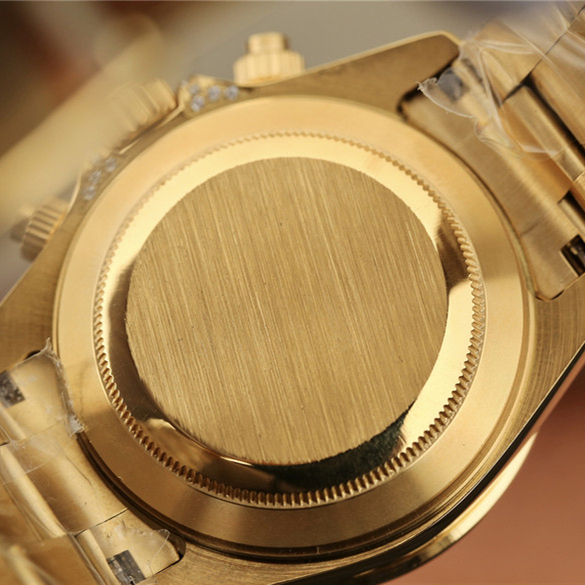 Daytona Rainbow Diamond Yellow Gold 40mm