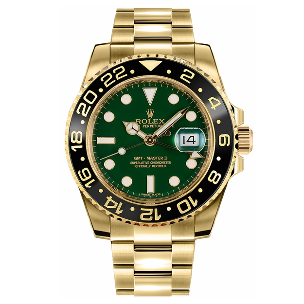 GMT-Master II Gold Green 40mm