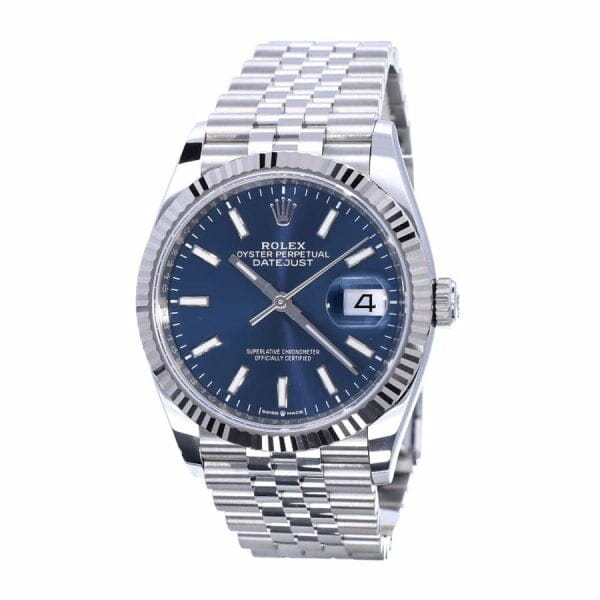 Rolex Datejust Steel Automatic 126234 Blue Dial Jubilee Replica