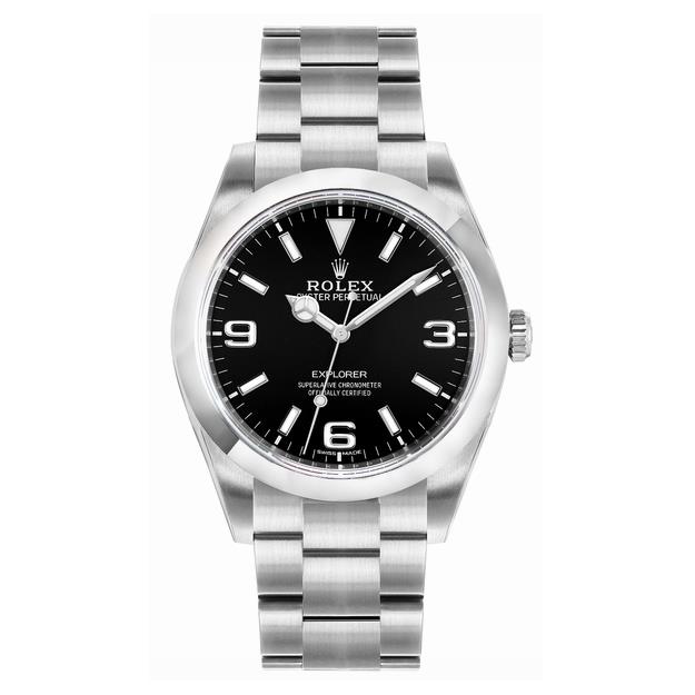 Explorer Black Dial 39mm