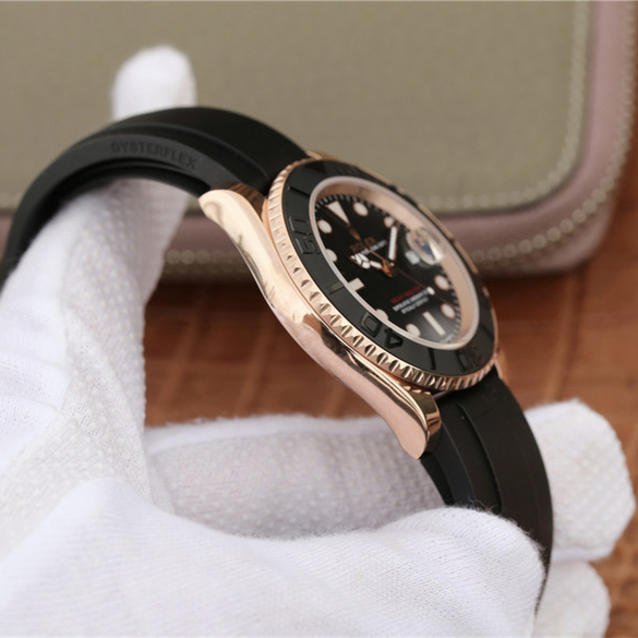 Yacht-Master Rose Gold Black Ceramic Bezel 40mm